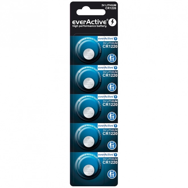 Pile lithium CR1220 5 pcs