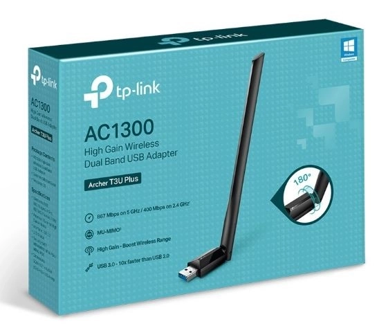 Carte réseau sans fil USB AC1300 Archer T3U Plus
