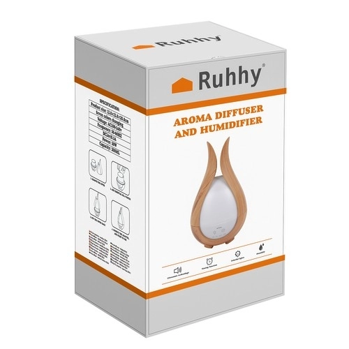Diffuseur d'arômes et humidificateur d'air 200ml Ruhhy