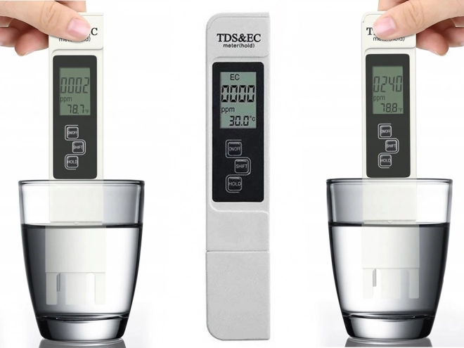 Testeur de dureté de l'eau TDS EC Osmose Température
