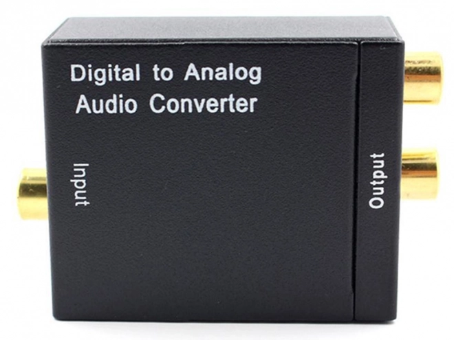 Convertisseur audio optique Toslink vers RCA