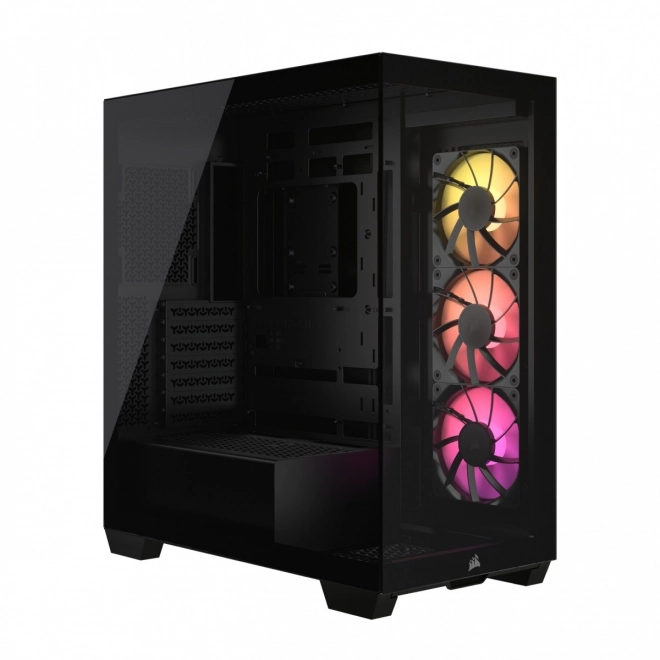 Boîtier d'ordinateur Mid-Tower 3500X ICUE LINK RGB TG noir
