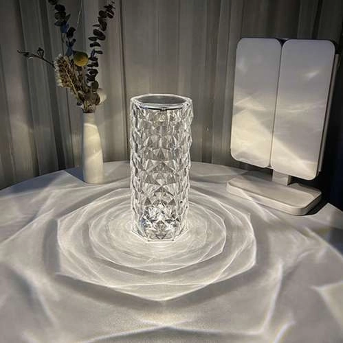 Lampe avec projecteur LED - rose, Izoxis 22518