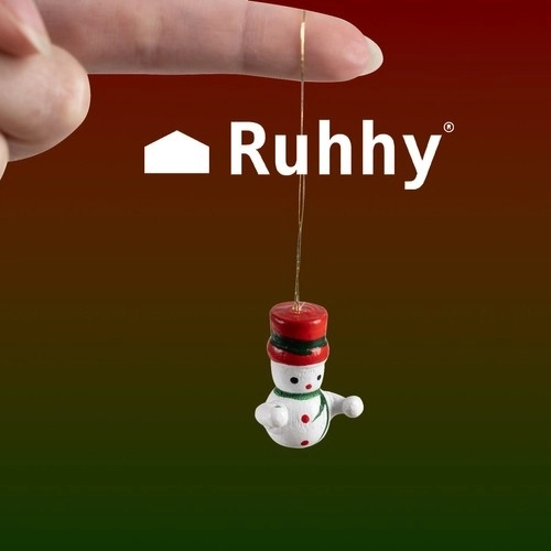 Décorations de Noël/pendentifs pour arbre 10 pièces. Ruhhy 22943