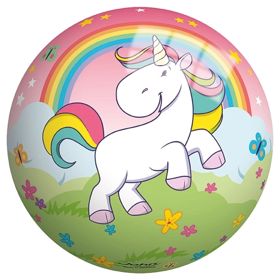 Balle avec des licornes 23 cm