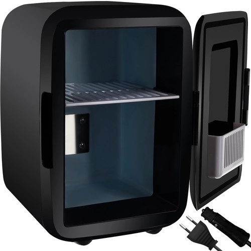 Ruhhy Réfrigérateur mini portable noir 4L 12V/220V