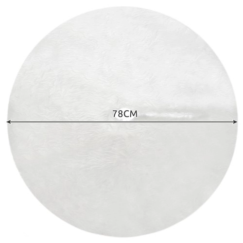 Tapis pour pied d'arbre de Noël - tapis 78cm Ruhhy 22225