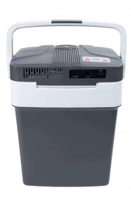 Glacière portable pour voiture avec chauffage, 29L, graphite