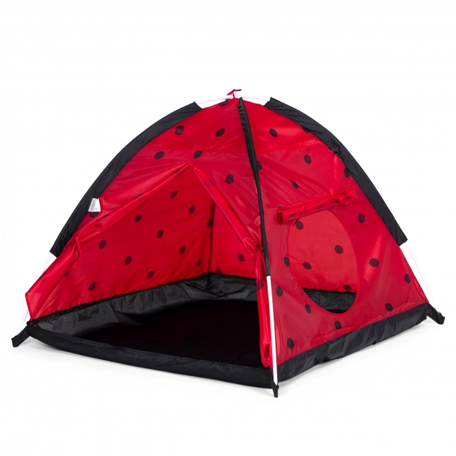 Tente coccinelle avec tunnel