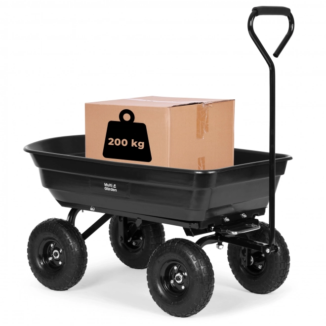 Chariot de jardin avec fonction basculante MultiGarden 200 kg