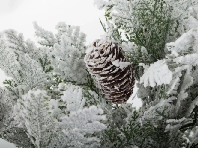 Arbre de Noël artificiel enneigé 45 cm