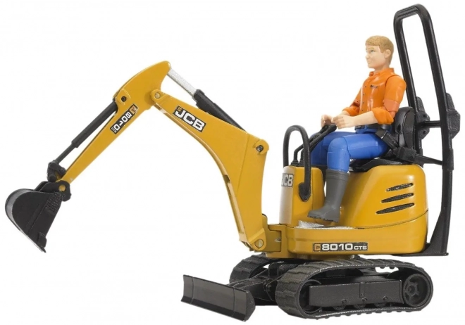 Bruder BWORLD Micro-pelle JCB avec figurine