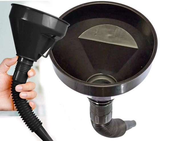 Grand entonnoir à carburant avec tamis