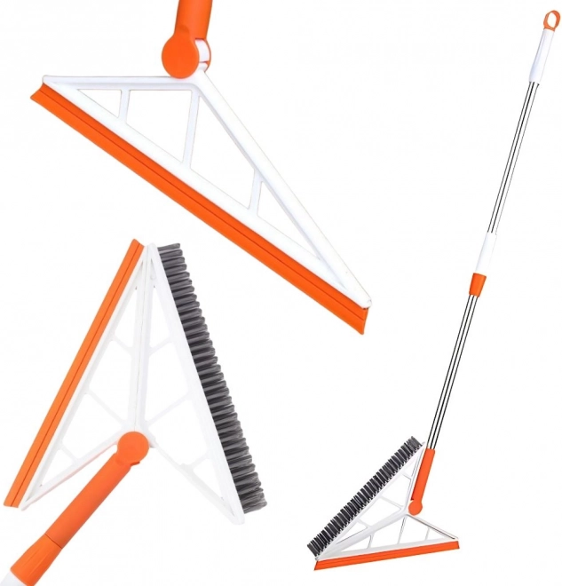 Balai en silicone avec manche long réglable