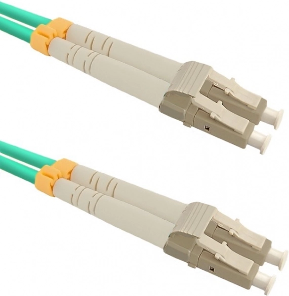 Câble patch optique LC/UPC–LC/UPC MM OM3 50/125, 1 m