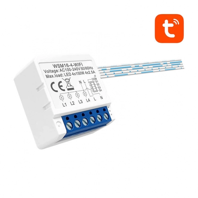 Module de commutation intelligent WiFi Avatto WSM16 TUYA – W4