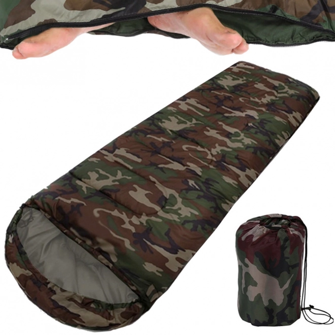 Sac de couchage Mummy Camo 200 x 65 cm camouflage