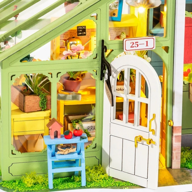Fleurs de printemps - Maison de poupée miniature DIY