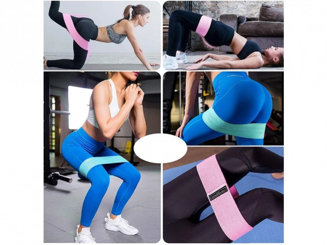 Ensemble de 3 bandes de résistance pour l'exercice