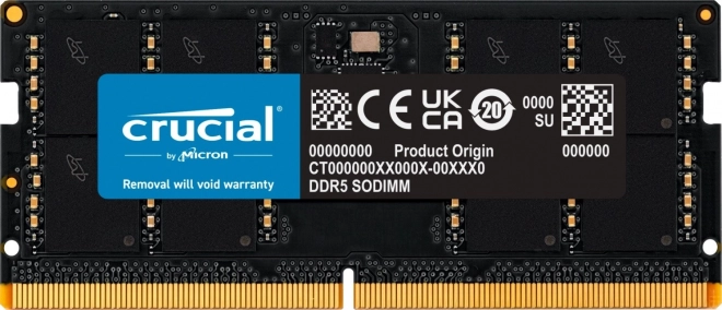 Mémoire pour ordinateur portable DDR5 SODIMM 48 Go/5600 CL46
