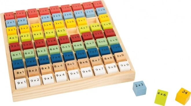 Petite table d'apprentissage des multiplications en bois Small Foot