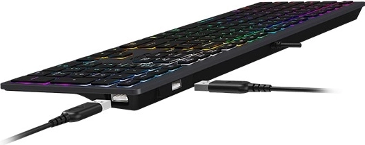 Saisie fluide et silencieuse avec switchs ciseaux