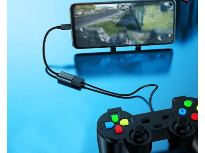 Adaptateur USB-C vers USB-A 3.0 OTG avec câble tressé