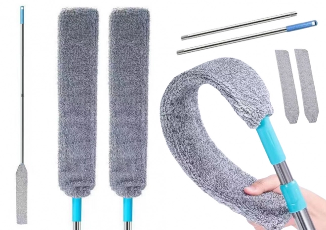 Plumeau télescopique en microfibre