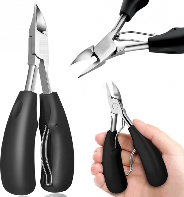 Pince professionnelle en acier pour ongles incarnés et cuticules