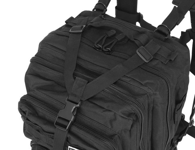 Grand sac à dos militaire noir XL