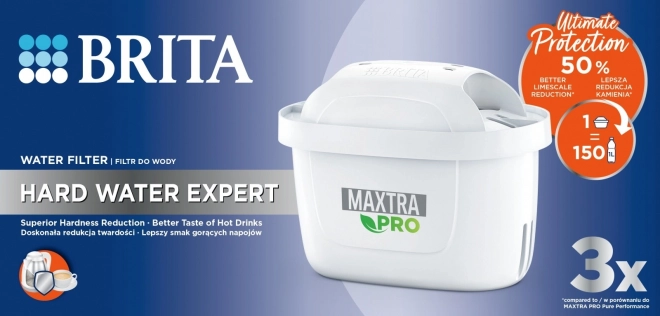 Maxtra PRO Expert en Eau Dure cartouche de remplacement 3 unités.