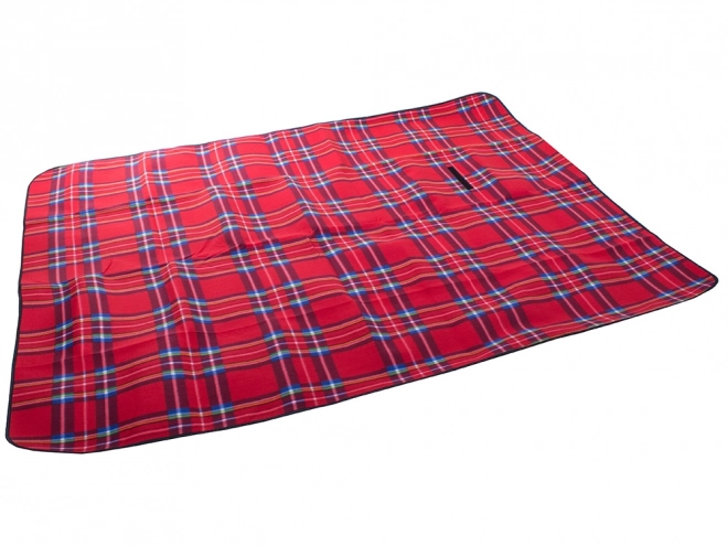 Couverture de pique-nique pliable rouge 150 x 200 cm