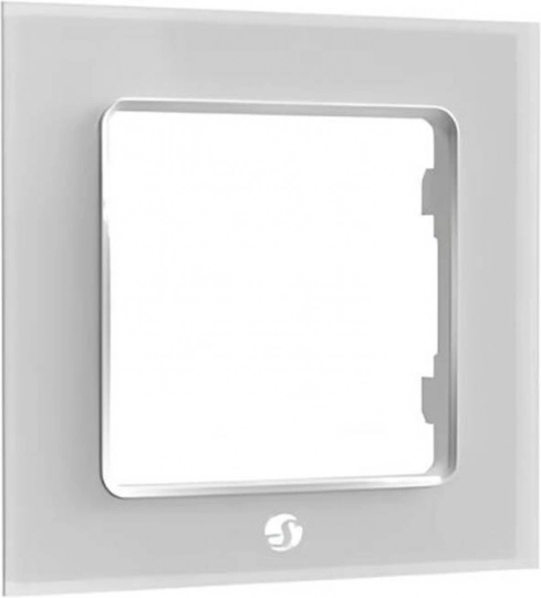 Cadre pour interrupteurs Shelly simple blanc