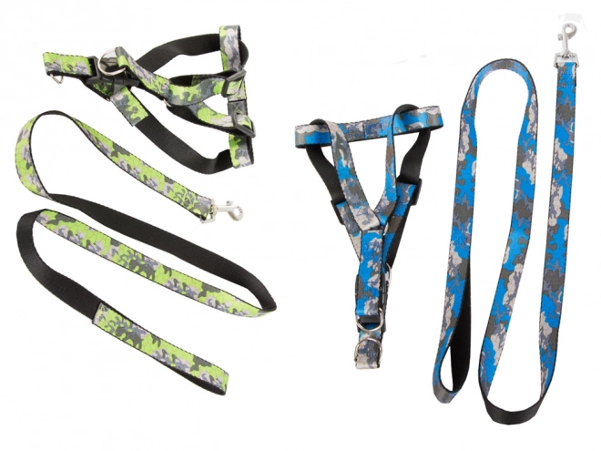 Laisse avec harnais confortable pour chiens et chats