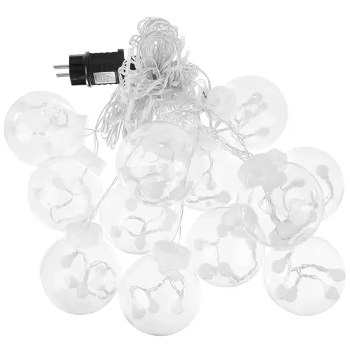 Rideau lumineux 108LED USB - blanc froid KŚ19770