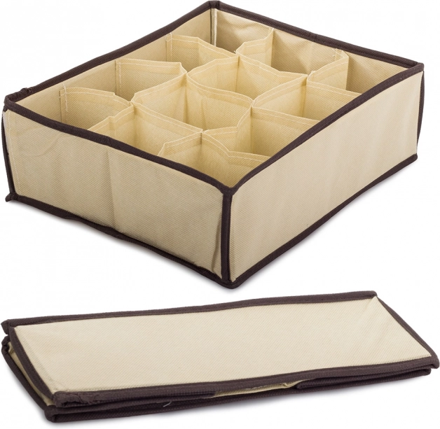 Organisateur pour sous-vêtements et chaussettes beige