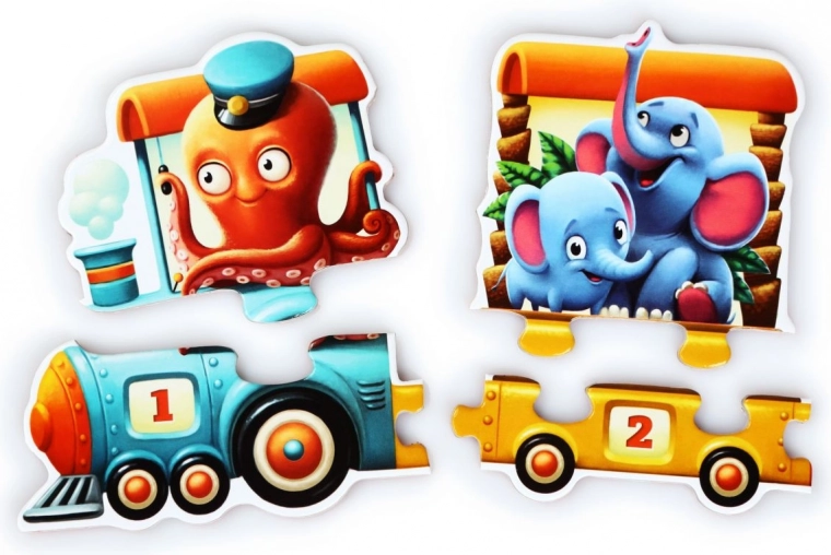 Grandes pièces solides pour les petites mains