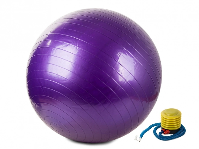 Balle de gymnastique avec pompe
