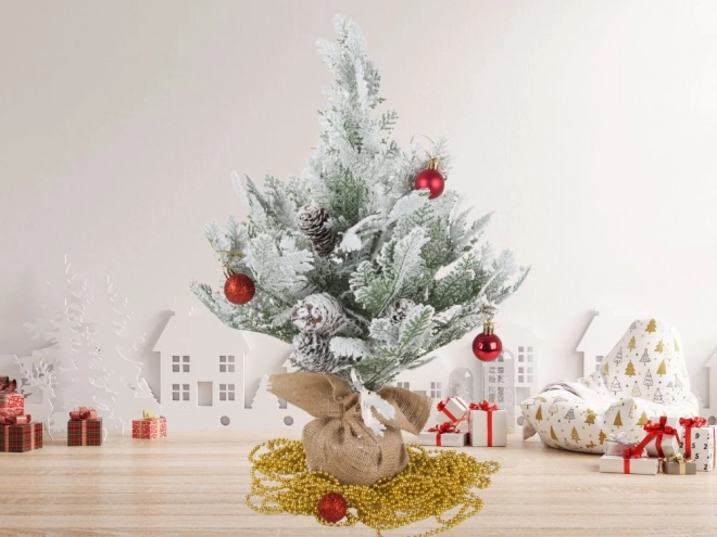 Arbre de Noël artificiel enneigé 45 cm