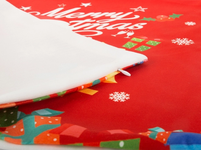 Housse de coussin de Noël 45x45 pour les cadeaux de Noël Mickey