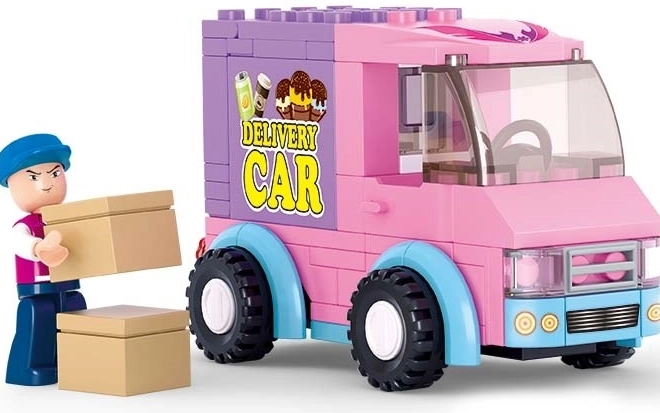Sluban Girls Dream Town camion de glaces – jeu de construction
