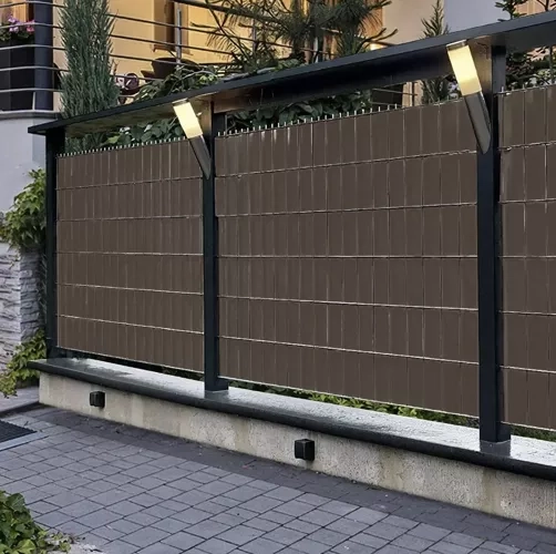 Ruban de clôture 19cmx35m 450g/m2 marron 23702