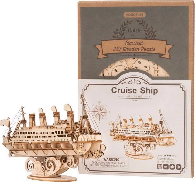 Bateau de croisière - Kit de construction en bois 3D