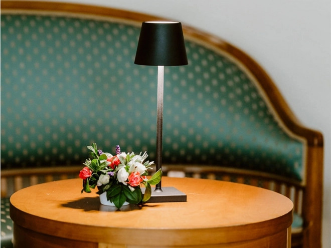 Lampe de chevet tactile de table 3 niveaux haute sans fil usb