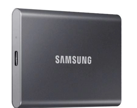 SSD portable Samsung T7 2 To USB 3.2 Gen 2 gris