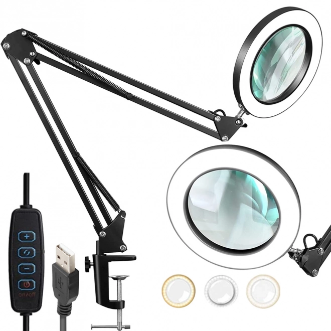 Lampe LED cosmétique loupe