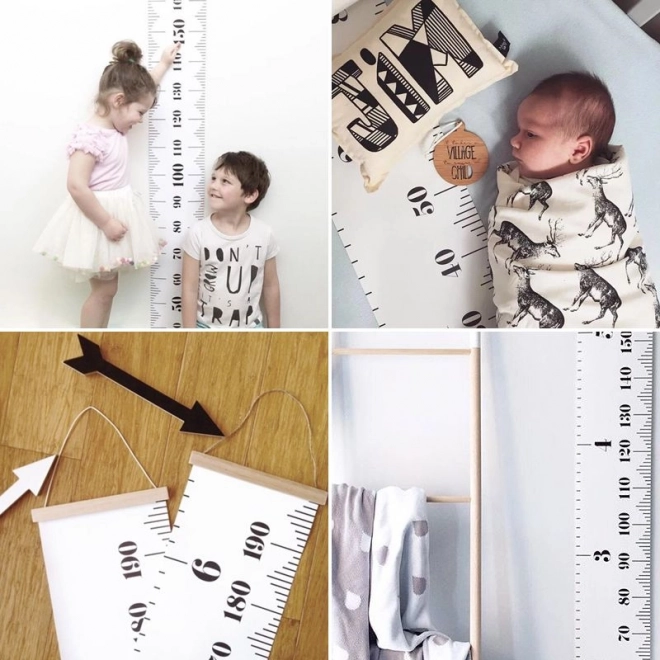 Mesure décorative de hauteur pour enfants