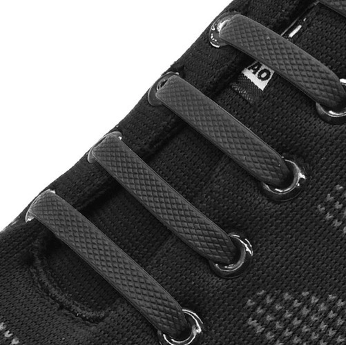 Lacets en silicone sans laçage - ensemble de 16 pièces