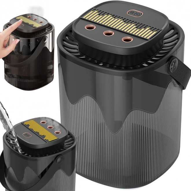 Humidificateur d'air avec aromathérapie et éclairage RGB USB