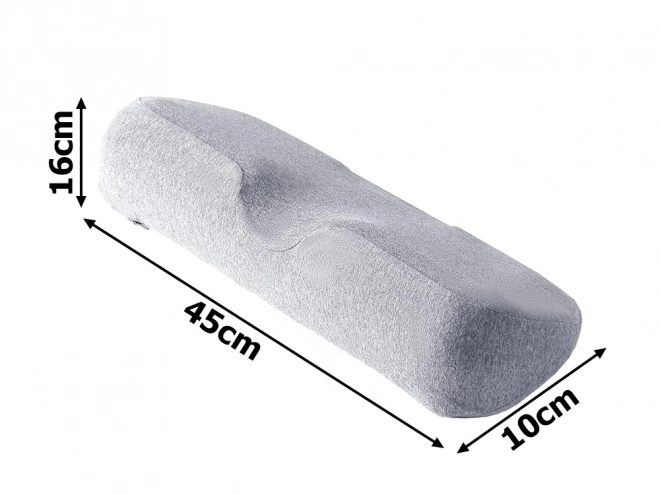Oreiller orthopédique ergonomique en mousse à mémoire de forme